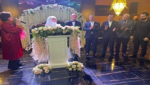 AA Parlamento muhabiri Sinan Uslu dünyaevine girdi