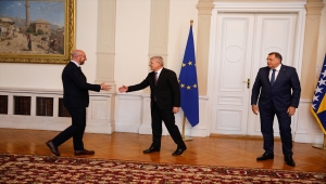 AB Konseyi Başkanı Charles Michel'den Bosna Hersek'e resmi ziyaret