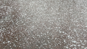 Adıyaman'da dolu etkili oldu