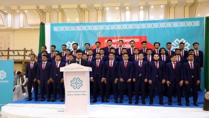 Afgan-Türk Maarif okullarında mezuniyet töreni yapıldı