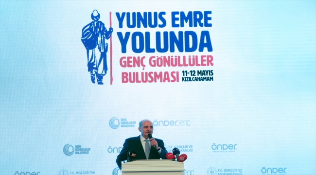 AK Parti Genel Başkanvekili Kurtulmuş "Yunus Emre Yolunda Genç Gönüllüler Buluşması"nda konuştu: