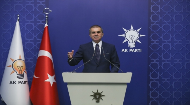 AK Parti Sözcüsü Çelik, MKYK toplantısına ilişkin açıklamalarda bulundu: (1)
