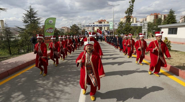 Başkentte "SBÜ Spor Fest 2022" için açılış töreni düzenlendi