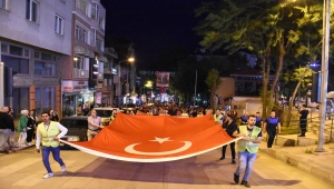 Bilecik'te şehitler için sessiz yürüyüş düzenlendi