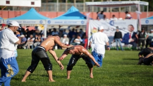 Çorum Yağlı Güreşleri'nde başpehlivan Serhat Gökmen oldu