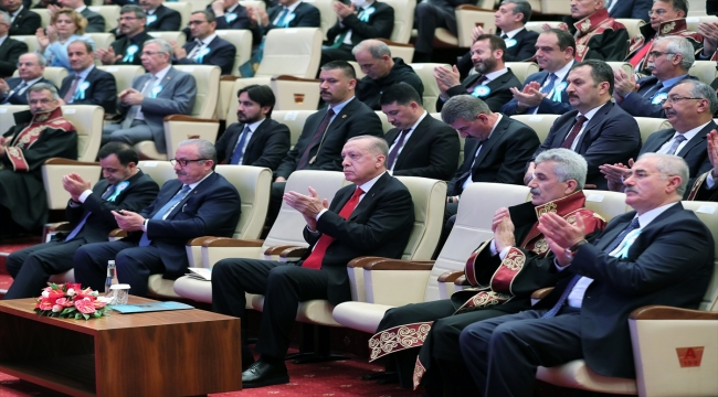 Cumhurbaşkanı Erdoğan, Danıştay'ın 154. Kuruluş Yıl Dönümü Töreni'nde konuştu: