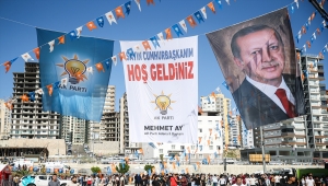 Cumhurbaşkanı Erdoğan'ın katılacağı Adana'daki gençlik şöleninde hazırlıklar tamamlandı