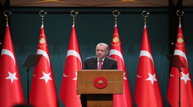 Cumhurbaşkanı Erdoğan, Kabine Toplantısı'nın ardından millete seslendi: (4)
