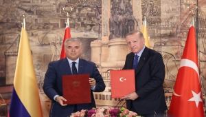 Cumhurbaşkanı Erdoğan, Kolombiya Cumhurbaşkanı Marquez ile ortak basın toplantısında konuştu: