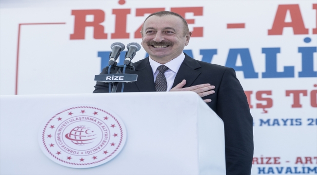 Cumhurbaşkanı Erdoğan, Rize-Artvin Havalimanı Açılış Töreni'nde konuştu: (1)