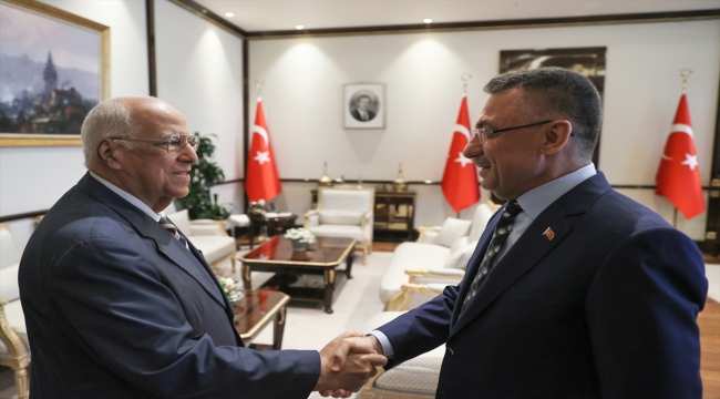 Cumhurbaşkanı Yardımcısı Oktay, Küba Başbakan Yardımcısı Ruiz ve beraberindeki heyeti kabul etti