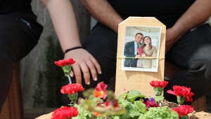 Denizli'de arife gününde şehit kabirleri ziyaret edildi