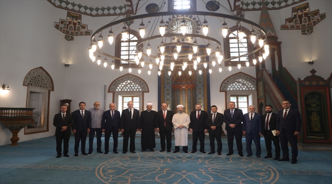 Diyanet İşleri Başkanı Erbaş, Bosna Hersek İslam Birliği Başkanı Kavazovic'le görüştü