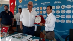 Dünya Plaj Güreşi Şampiyonası 1. Serisi yarın Muğla'da başlayacak