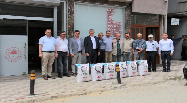 Edirne'de 78 üreticiye 8 ton kuru fasulye tohumu dağıtıldı