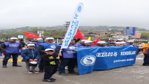"Emeğin kenti" Zonguldak'ta 1 Mayıs Emek ve Dayanışma Günü kutlandı