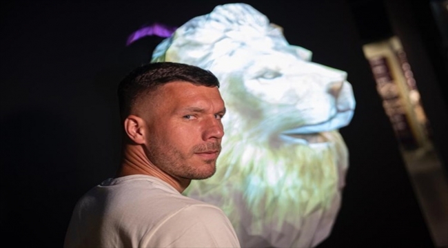 Galatasaray'ın eski futbolcusu Lukas Podolski: "Ben gerçek bir aslanım"
