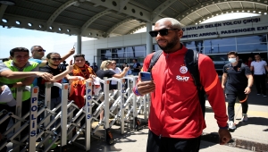 Galatasaray kafilesi Antalya'da