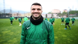 Giresunsporlu Okan Kocuk: "Çok şükür lige tutunmayı başarabildik"