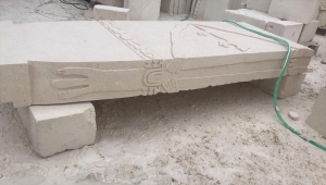 Göbeklitepe'deki dikili taşın kopyası Katar'da Dünya Kupası'nda sergilenecek