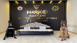Hakkari'de 41 kilo 200 gram uyuşturucu ele geçirildi 