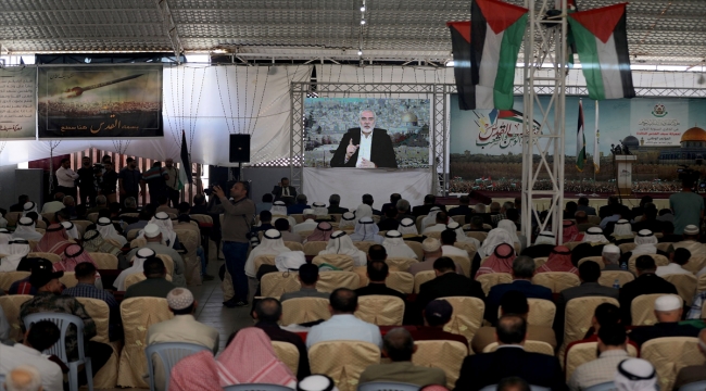 Hamas'tan İsrail'in Doğu Kudüs'te provokatif yürüyüşe izin vermesine tepki