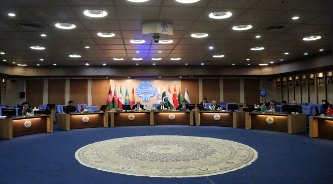 İran'da Ekonomik İşbirliği Teşkilatı Bakan Yardımcıları Toplantısı yapıldı