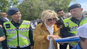 İstanbul'da yayalar için güvenli trafik etkinliği yapıldı