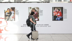 İstanbul Havalimanı'nda "İyilikte Buluşmak-Meeting in Kindness" sergisi açıldı