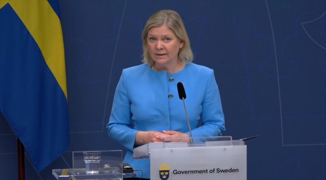 İsveç Başbakanı Andersson Türkiye'yle terörle mücadelede iş birliğini güçlendirmek istiyor