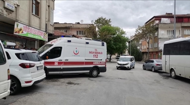 Kayseri'de bir kadın kesici alet ile yaralandı