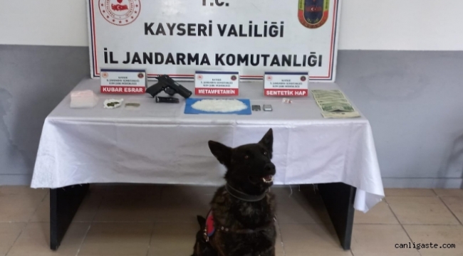 Kayseri'de uyuşturucu operasyonunda 2 zanlı yakalandı