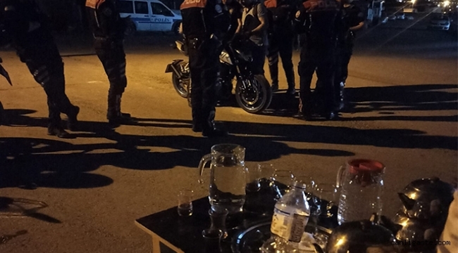 Kayseri'de yaşanan tehlikeli gerginliği polis engelledi