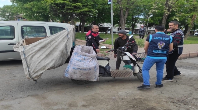 Kayseri'de motosiklet denetimi: 88 bin lira ceza kesildi