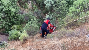 Muğla'da devrilen traktörün sürücüsü hayatını kaybetti