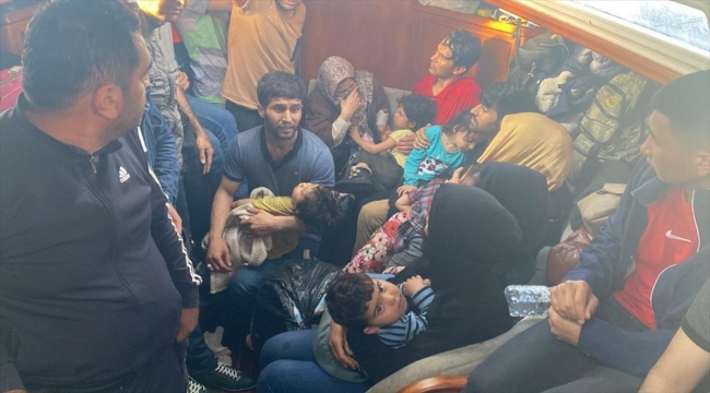 Muğla'da yelkenli teknede 35 düzensiz göçmen yakalandı