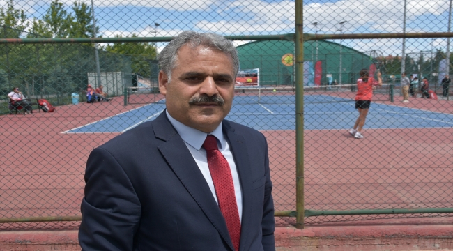 Okul Sporları Küçükler Tenis Türkiye Birinciliği müsabakaları, Malatya'da devam ediyor