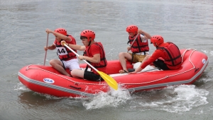 Ordu'da Rafting Okul Sporları Şampiyonası grup müsabakaları sona erdi 