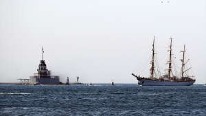 Romanya'ya ait 84 yaşındaki askeri eğitim gemisi İstanbul'da