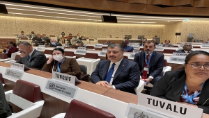 Sağlık Bakanı Koca, 75. Dünya Sağlık Asamblesi'nde Genel Kurula konuştu:
