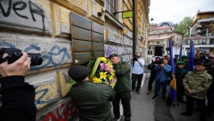 Saraybosna'daki Dobrovoljacka çatışmalarının 30. yıl dönümünde anma töreni düzenlendi
