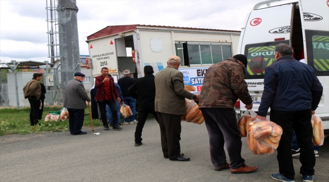Şarkışla Belediyesi, fırıncıların üretmediği somun ekmeği Sivas'tan getirtiyor
