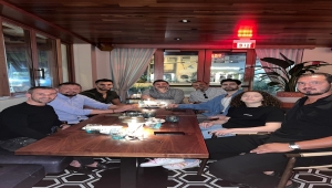 TBF Başkanı Hidayet Türkoğlu, NBA'daki milli oyuncularla bir araya geldi