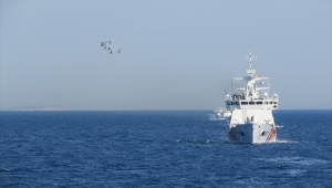 TCG GEDİZ fırkateyni "Deniz Aslanı-2022 Arama Kurtarma Davet Tatbikatı"na katıldı