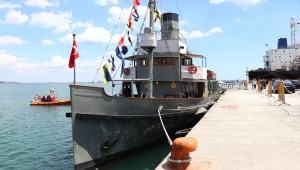 TCG Nusret Müze Gemisi, Tekirdağ'da ziyarete açıldı