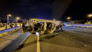 Tekirdağ'da zincirleme trafik kazasında 5 kişi yaralandı