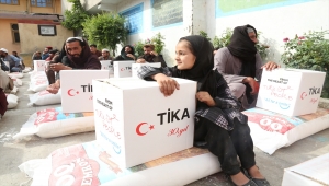 TİKA'dan Afganistan'da ihtiyaç sahibi 3000 aileye gıda yardımı