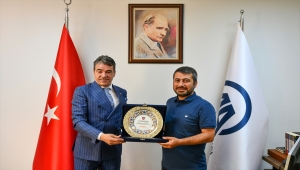 Türkiye Hokey Federasyonu Başkanı Karakan'dan AA'ya ziyaret