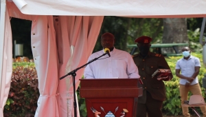 Uganda Devlet Başkanı Museveni, Uganda-Türkiye Ticaret Zirvesi'nde konuştu: