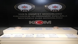 Van'da belgede sahtecilik yapan ve sınavda kopya çeken 7 kişi yakalandı